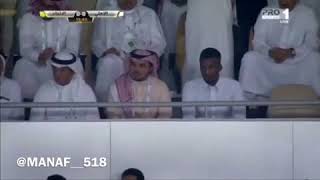 شاهد ماذا قال المعلق فهد العتيبي عندما شاهد الاسطوره محمد نور عبر الهواء