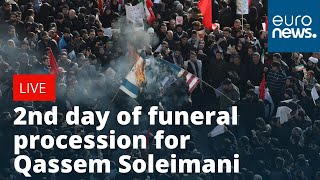 2nd day of funeral procession for Iran's top general Qassem Soleimani | LIVE