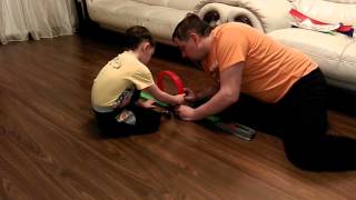 Хот вилс трек двойная мертвая петля Hot Wheels track double loop
