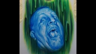 airbrush t-shirt Fred On A Shirt