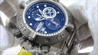 Invicta 6525 Valjoux 7750 Stainless Chronograph Limited Automatic Watch