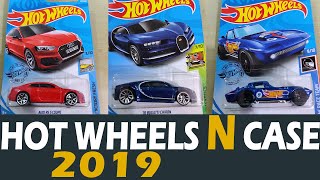 Hot Wheels 2019 N Case with Bugatti Chiron
