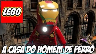 Lego Marvel Avengers Os Vingadores - A Casa do Homem de Ferro