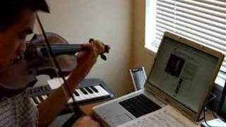Fast Violin Solo: Me vs Yanni violinist Samvel Yervinyan