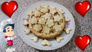 Пирог с Бананом и Яблоком Рецепт