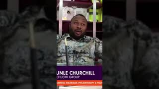 Churchill Kunle speaks... #Tontosaga