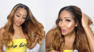 HOW I COLOR & INSTALL MY FRONTAL WIG!