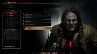 All Kabal Customization Mortal Kombat 11 Closed Beta