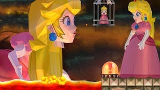 New Super Mario Bros. Wii - Big Peach fights against Evil Peach