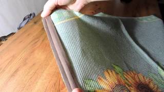 Как сшить передник (фартук) за полчаса.