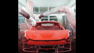 7 red minutes at the Ferrari factory