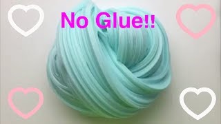 How To Make Fluffy Slime With No Glue!!