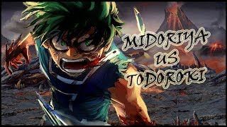 Мидория против Тодороки (Полный Бой)