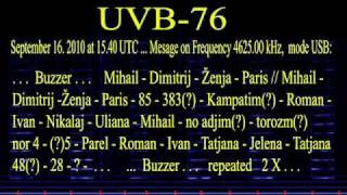 UVB-76/MDZhB-voice message-September 16.2010 at 15.40 UTC