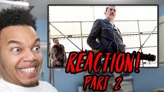 The Walking Dead Season 8 Episode 11 "Dead or Alive Or" REACTION! (Part 2)
