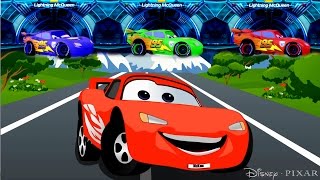 Молния МакКуин ( Lightning McQueen ) из мультика ТАЧКИ (Cars & Cars 2 - Disney, Pixar) - УЧИМ ЦВЕТА