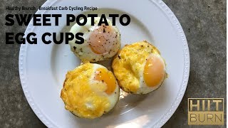 Sweet Potato Egg Cups | Healthy Carb Cycling Brunch Recipe