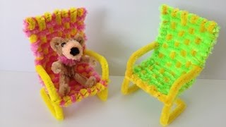 How to make a Pipe Cleaner Chair