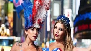 Topless Women In Times Square, Mayor de Blasio Says No More!
