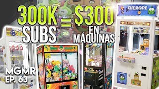 $300 en MÁQUINAS DE PREMIOS - MiniGames en el Mundo Real Ep. 63
