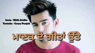 Jass Manak ??New Punjabi Song whatsapp Status Punjabi whatsapp status 2018 - Punjabi song whatsapp