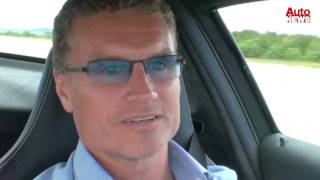 Mercedes SLS AMG E-CELL: David Coulthard testet den Elektrosportler