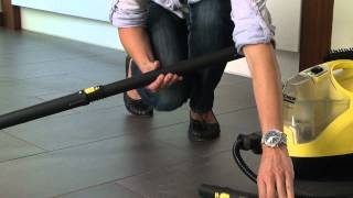 Karcher пароочиститель SC 2.600. Пол в кухне.