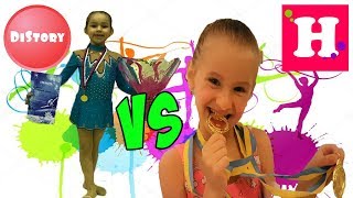 ВЫЗОВ // ГИМНАСТИЧЕСКИЙ ЧЕЛЛЕНДЖ Мисс Николь vs DiStory (Диана)