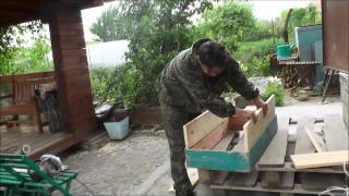 быстрый улей из магазинной надставки