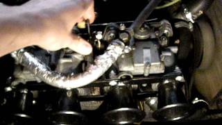 VAZ 2101 cold start on twin Solex DDH 40 carbs + custom exhaust