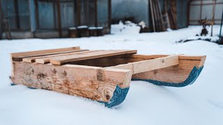 ? САНКИ ИЗ ХЛАМА СВОИМИ РУКАМИ