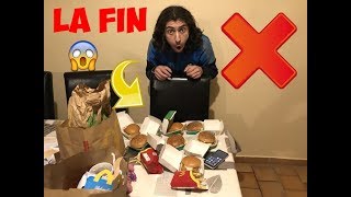 J’ARRÊTE LES DÉGUSTATIONS MCDO , KEBAB ...