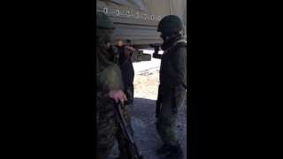 Захват воинской части в Бахчисарае