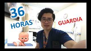 36 HORAS de GUARDIA en HOSPITAL PEDIATRICO