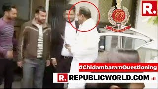 P Chidambaram Reaches ED Office For Questioning In INX Media Case | #ChidambaramQuestioning