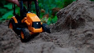 Мультик про машинки. Детские машинки / Children playing construction machinery МанкитуИгры # 36
