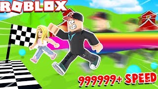 ROBLOX SYMULATOR PRĘDKOŚCI 2 ⚡ SZYBSZY OD BŁYSKAWICY!!! | Vito i Bella