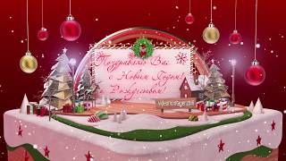 ВИДЕО-ПОЗДРАВЛЕНИЕ С НОВЫМ ГОДОМ 2019!