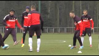 Poorten tijdens rondo PSV