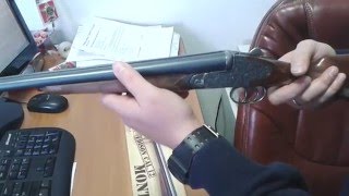 Охотничье ружье двустволка Montecarlo детское игрушечное