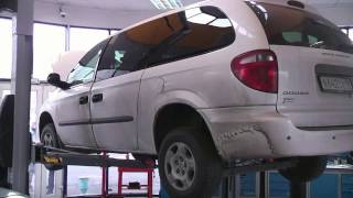 Замена катализатора  Dodge Caravan. Замена катализатора в СПБ .