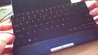 ACER Aspire One 752 repairs - keyboard, RAM and Hard Drive