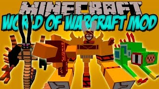 WOW MOD - World of warcraft en minecraft!! - Minecraft mod 1.7.10 Review ESPAÑOL
