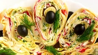 Очень вкусный рулет из лаваша /Простой рецепт На Новый Год