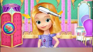 Мультик игра София Прекрасная делает прически (Princess Hair Salon)