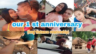 Our 1 year anniversary, Long distance relationship  |NumwanSweety