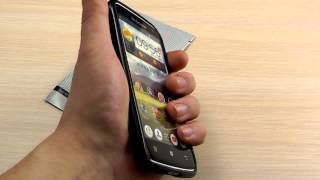 Обзор: Фирменный Силиконовый Чехол-Накладка для Lenovo S820 "Capdase" + Пленка