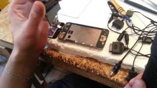 Тачскрин Ipod 4 как поменять. Замена дисплея и сенсора. Touchscreen Ipod 4 how to change. Replacing