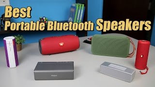 Best Portable Bluetooth Speaker 2015-2016 : Review of 9 Speakers + Sound Test