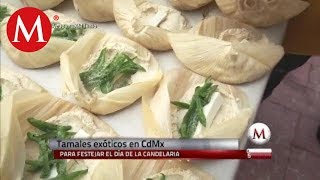 Los exóticos tamales de Balbuena en CdMx
